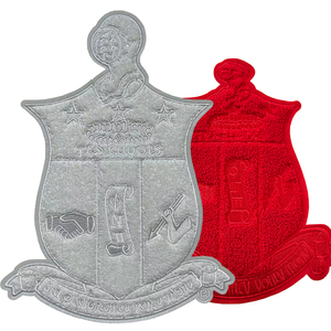 Grand patch brodé en chenille KAY à coller au fer pour sweats à <span class=keywords><strong>capuche</strong></span>, fraternité KAY, hommes, grec, année grecque, numéro 1911, diamant rouge 1911 - Product Image 2