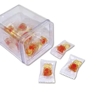 Sweets and candies Bear shape chewy halal bonbon jelly gummy bears candy supplier