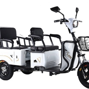 Advanced Smart Electric Scooter 48V/60V 600W Electric Tricycle 3 Wheeler <b>Three</b> Seats Adult Electric Tricycle - Product Image 1