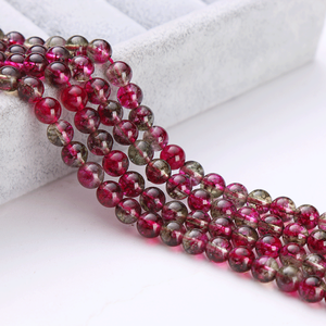 Perles de pierres précieuses en préhnite, pierre de lune arc-en-ciel, rhodochrosite, aquamarine et labradorite, 8 mm de hauteur, différentes couleurs en vente - Product Image 6