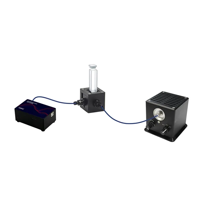 液体または粉末材料の蛍光測定システムに関するYIXIST光学教育キットの研究