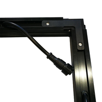 Barre lumineuse linéaire DMX à changement de couleur RVB, sans joint, mince, IP65, décoration de scène de club, lumière noire, couverture laiteuse, nuit