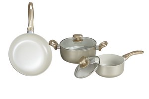 Sartén <span class=keywords><strong>Antiadherente</strong></span> de Cerámica y Aleación de Aluminio Clásica, con Tapa de Vidrio, Ecológica, Compatible con Inducción y Gas, Gran Venta 2026 - Product Image 2