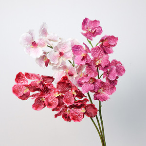 <span class=keywords><strong>Vanda</strong></span> artificiale idratante al tocco realistico e orchidee Phalaenopsis perfette per la casa di nozze e la decorazione ingegneristica - Product Image 3