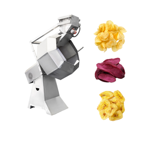छोटे पैमाने पर 50kgh सेमी-स्वचालित आलू चिप्स फ्राइंग मशीन मोटर-केंद्रीकृत खाना पकाने उपकरण उत्पादन लाइन - Product Image 5