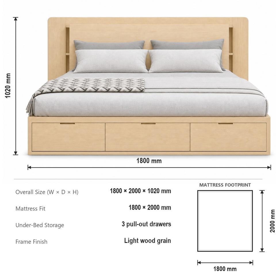 Led Poster Alibaba Double Bed Modern Wood Bed Frame Melamine Faced Plywood Flat Pack ...