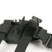 Pochette de cuisse universelle de haute qualité en polyester camouflage avec sangle de ceinture pour camping, chasse et pêche en extérieur