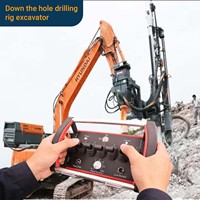 Mando hidráulico , válvula direccional de 4 palancas, kits de control remoto inteligente de radio de grúa de camión