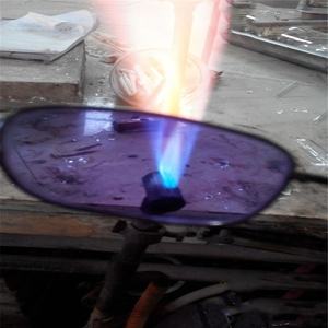 Schutzbrille mit Metallgestell, Didymiumglas PNB586 BG20 für Lampenarbeit, Glasperlenherstellung, Flammenbearbeitung - Product Image 5