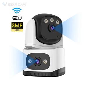 Vstarcam CS995DR HD Vollfarb-Dual-Objektiv Smart Home Security Innen kamera WiFi Wireless <span class=keywords><strong>Motion</strong></span> Detection Baby Monitor Kamera - Product Image 1