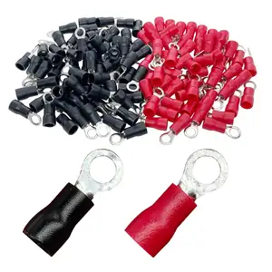 Terminal Connector Kit Pre-Insulated Cold Crimp Terminals O-Spring Tube Crimp Terminals