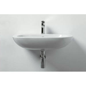 Pratica อ่างล้างหน้าลายครามแบบหลุมเดียวขนาด64ซม. ผลิตภัณฑ์ทำความสะอาดที่หรูหรา - Product Image 2