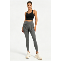 Leggings de yoga superposés colorés en stock, avec effet jupe, compression, anti-transparence, pour le tennis et le yoga, doux, extensibles, effet seconde peau, pour le fitness