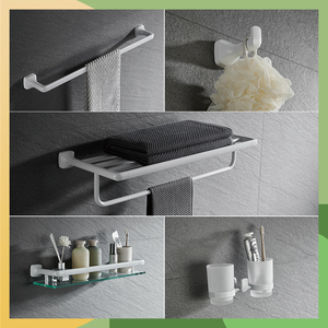 Moderno Toallero de Acero Inoxidable para Baño y Cocina, con Ganchos para Toallas, Portarrollos de Papel y Garantía de 5 Años para Uso en Hoteles - Product Image 2