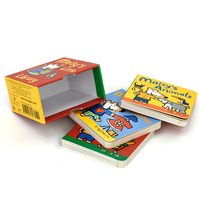 Fabricant anglais Comic Story Books Sets Full Color Customized Hardcover Board Book Printing High Quality Children Kids CMJN