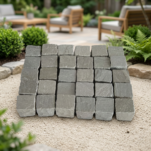 Shivara <b>Stones</b> Sandstone Tile <b>Paving</b> <b>Stones</b> Honed Finish Contemporary Design for Pathway Courtyard Outdoor Applications - Product Image 2