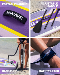 Nouvelle planche de surf 11'x34''x6'' style moderne, approvisionnement direct usine, planche de paddle gonflable de yoga SUP avec accessoires - Product Image 6