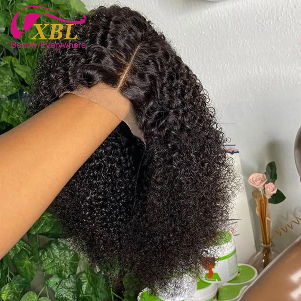 Perruque Lace Front wig naturelle Bob courte — XBL, perruques lace front wig HD, perruques deep part, naissance des cheveux pre-plucked, pour femmes noires, livraison directe