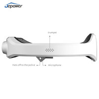 Personalizable 4G Intercomunicador en tiempo real HD 1080P Smart Video Hard Hat ABS Cascos de seguridad de edificios al aire libre Diadema inteligente