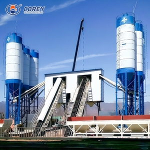 Estación de Dosificación de Concreto HZS50 Totalmente Automática, Mezcladora de Cemento con Control de Pesaje para Ingeniería en Sitio - Product Image 4