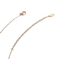 Yiwu Aceon acier inoxydable Mini lien chaîne sainte prier mode femmes croix curseur gravé Multi côtés Bible écriture collier