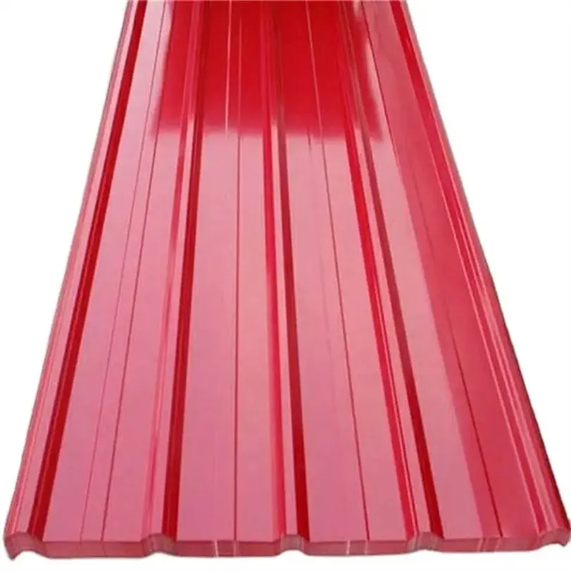 Prepainted Steel Sheet Brick Red Steel Roofing Steel Sheet Professional roof metal tiles