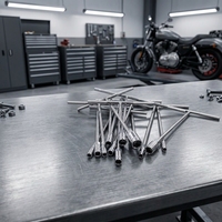 Jeu de clés à douille hexagonales en forme de D et en forme de T (6-19 mm) de 14 pièces pour la réparation automobile et moto