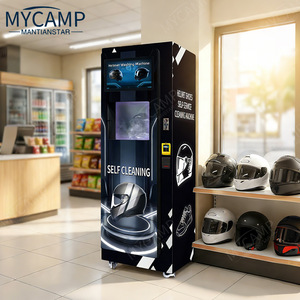 Nouvelle machine de nettoyage de casques à double compartiment, paiement intelligent, électrique 220V, stérilisation et désinfection du plastique - Product Image 2
