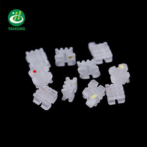 Ortodoncia 345 Gancho 022 Tirantes <span class=keywords><strong>de</strong></span> cerámica Metal Roth Soportes <span class=keywords><strong>de</strong></span> dientes dentales - Product Image 2