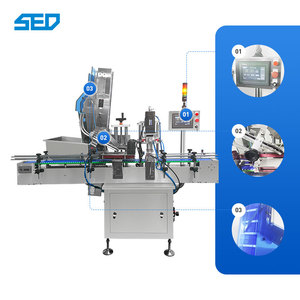 Hoàn toàn tự động nước hoa nhựa nắp chai niêm phong máy đóng nắp - Product Image 3