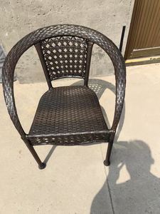 طقم أثاث من الخيزران والراتان للبيع بالجملة - طاولة وكراسي لغرفة الطعام الخارجية والفناء بإطار من الفولاذ المقاوم للصدأ والراتان - Product Image 5