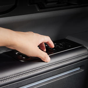Moulure de bouton d'interrupteur de lève-vitre Tasman, cache de bouton, cadre d'interrupteur de porte de voiture, accessoire pour panneau de commande de vitre intérieure de véhicule - Product Image 6