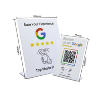 Carte d'examen Google NFC de haute qualité 213 13.56Mhz PVC taille Standard Instagram TikTok Promotion sociale