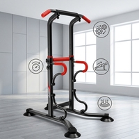 Barre parallèle horizontale multifonctionnelle en acier pour entraînement intérieur, équipement de traction domestique sur pied