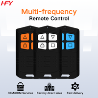 Télécommande sans fil étanche à code fixe automatique multi-fréquence OEM 315/433 MHz pour porte de garage |   Marque HFY