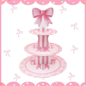 Microstar Réutilisable Arc <span class=keywords><strong>Cupcake</strong></span> Stand Belle Gâteau Dessert Titulaire Affichage pour Baby Shower Anniversaire Décorations - Product Image 3