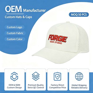 Venta Directa de Fábrica, Gorra con Logotipo Personalizado por Serigrafía, de Nailon, Impermeable, de Secado Rápido, para Senderismo al Aire Libre, con Visera Plana, 5 Paneles, Cierre a Presión - Product Image 1