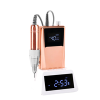 45W Salon de manucure utilisation manucure Art outil manucure perceuse pour ongles professionnels perceuse lime à ongles électrique Rechargeable