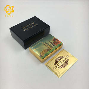 Custom <strong>Print</strong> Size Waterproof 100% <strong>Plastic</strong> Magic Poker Decks Dubai Playing Cards - Product Image 6