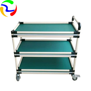สายการประกอบรถเข็นแบบเคลื่อนที่แท่นวางแบบลีนแท่นประกอบโลหะ - Product Image 3