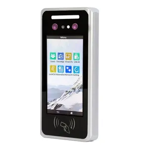 INJES Softwares Dynamic Face Recognition System Dual Camera WG Security IN OUT Facial Time Attendance Access Control Terminal
