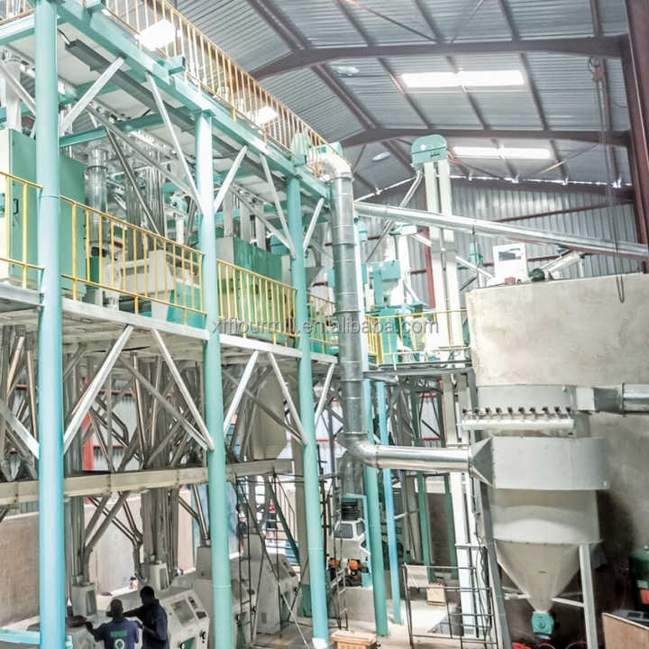 Advanced Configuration 82 Ton Wheat Flour Milling Equipment Roller Mill ...