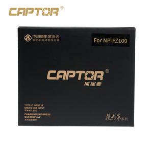 <span class=keywords><strong>Chargeur</strong></span> de batterie pour appareil photo CAPTOR <span class=keywords><strong>NP</strong></span>-<span class=keywords><strong>FZ100</strong></span> pour <span class=keywords><strong>Sony</strong></span> A7m4 A7m3 A7c2 A7r3 A7s3 A7r4 7rm3 A6600 A6700 Fx30 <span class=keywords><strong>Chargeur</strong></span> USB double fente - Product Image 2