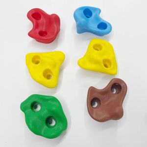 Plastic Climb Kid Play Wall Climbing Holds Climbing Rock Stones