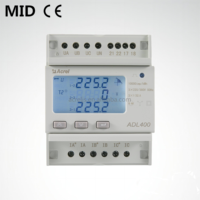 Acrel ADL400 Medidor de energía inteligente RS485 Medidor de kWh trifásico para medir el consumo de electricidad en la energía almacenada