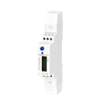 50/60Hz 110V RS485 MODBUS 1P LCD Medidor de energía de riel DIN con RS485