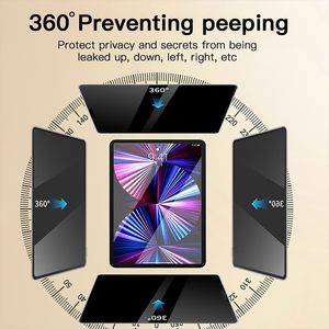 360 °   Protection d'écran anti-espion pour <span class=keywords><strong>iPad</strong></span> <span class=keywords><strong>Pro</strong></span> 11 pouces 2025 M5 / 2024 M4, film en verre trempé anti-espion pour <span class=keywords><strong>iPad</strong></span> <span class=keywords><strong>Pro</strong></span> 11 pouces 5e génération - Product Image 2