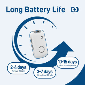 جهاز تتبع <span class=keywords><strong>GPS</strong></span> مع زر SOS للطوارئ الشخصية بتقنية 4G LTE للمسنين والعاملين المنفردين مع نظام إنذار السقوط - Product Image 4