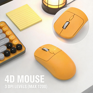 Wireless Dual mode <b>Keyboard</b> Mouse Combo 85 Keys English Ultra Thin With Multimedia Function Keys For Home Office Use - Product Image 5