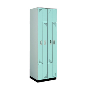 Armario con Forma de Z, Armario para Personal, Armario Metálico de Acero para Hogar, Dormitorio, Escuela, Gimnasio, Almacenamiento - Product Image 5